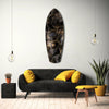 Golden Circles Glass Wall Art by Insigneart USA