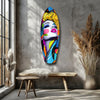 Vintage Woman Glass Wall Art by Insigneart USA
