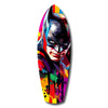 Shadowed Vigilante Glass Wall Art by Insigneart USA