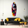 Shadowed Vigilante Glass Wall Art by Insigneart USA