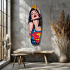 Supergirl Glass Wall Art by Insigneart USA