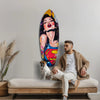 Supergirl Glass Wall Art by Insigneart USA