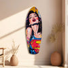 Supergirl Glass Wall Art by Insigneart USA