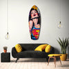 Supergirl Glass Wall Art by Insigneart USA
