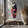 Shadowed Vigilante Glass Wall Art by Insigneart USA