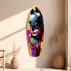 Shadowed Vigilante Glass Wall Art by Insigneart USA