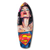 Supergirl Glass Wall Art by Insigneart USA