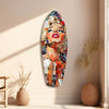 Marilyn Monroe The Shiniest Star Glass Wall Art by Insigneart USA
