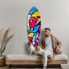 Colors of Geometry Glass Wall Art by Insigneart USA