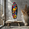 Street Soul Graffiti Skulls Glass Wall Art by Insigneart USA