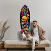 Street Soul Graffiti Skulls Glass Wall Art by Insigneart USA