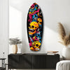 Street Soul Graffiti Skulls Glass Wall Art by Insigneart USA