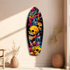 Street Soul Graffiti Skulls Glass Wall Art by Insigneart USA