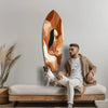 Listening the Waves Glass Wall Art by Insigneart USA