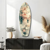 Floral Madonna Glass Wall Art by Insigneart USA