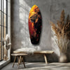 Lion Pride V6 Glass Wall Art by Insigneart USA