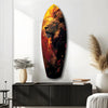 Lion Pride V6 Glass Wall Art by Insigneart USA