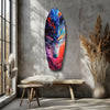 Alone Wolf V1 Glass Wall Art by Insigneart USA