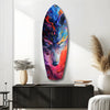 Alone Wolf V1 Glass Wall Art by Insigneart USA