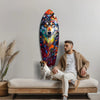 Alone Wolf V3 Glass Wall Art by Insigneart USA