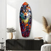 Alone Wolf V3 Glass Wall Art by Insigneart USA