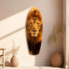 Mr Lion Glass Wall Art by Insigneart USA