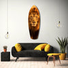 Mr Lion Glass Wall Art by Insigneart USA