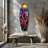 Mr Octopus Glass Wall Art by Insigneart USA