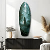 Light Saber in the Woods Glass Wall Art by Insigneart USA
