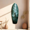 Light Saber in the Woods Glass Wall Art by Insigneart USA