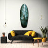 Light Saber in the Woods Glass Wall Art by Insigneart USA