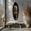 Lioness Glass Wall Art by Insigneart USA