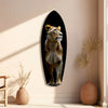 Lioness Glass Wall Art by Insigneart USA