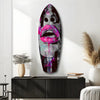 Colorful Lips V4 Glass Wall Art by Insigneart USA
