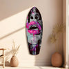 Colorful Lips V4 Glass Wall Art by Insigneart USA