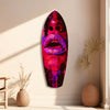 Colorful Lips V5 Glass Wall Art by Insigneart USA