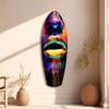 Colorful Lips V15 Glass Wall Art by Insigneart USA