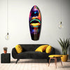 Colorful Lips V15 Glass Wall Art by Insigneart USA
