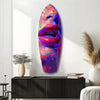 Colorful Lips V17 Glass Wall Art by Insigneart USA