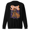 MERCHMOMENT Ghost Orange Cape Jumbo Print Sweatshirt [Apparel] by Rock Band Apparel