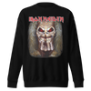MERCHMOMENT Iron Maiden Candle Finger Jumbo Print Sweatshirt [Apparel] by Rock Band Apparel