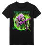 MERCHMOMENT Iron Maiden Green Guitar Jumbo Print T-Shirt [Apparel] by Rock Band Apparel