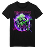 MERCHMOMENT Iron Maiden Purple Guitar Jumbo Print T-Shirt [Apparel] by Rock Band Apparel