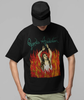 MERCHMOMENT Jane's Addiction - Flames Jumbo Print T-Shirt [Apparel] by Rock Band Apparel