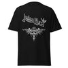 MERCHMOMENT Judas Priest - Liquid Metal Logo Jumbo Print T-Shirt [Apparel] by Rock Band Apparel