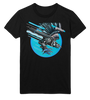 MERCHMOMENT Judas Priest Neon Screaming Jumbo Print T-Shirt [Apparel] by Rock Band Apparel