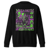 MERCHMOMENT Megadeth Neon Rust Jumbo Print Sweatshirt [Apparel] by Rock Band Apparel
