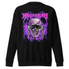 MERCHMOMENT Megadeth Purple Nuclear Jumbo Print Sweatshirt [Apparel] by Rock Band Apparel