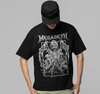 MERCHMOMENT Megadeth Skeleton Wings Jumbo Print T-shirt [Apparel] by Rock Band Apparel