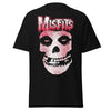 MERCHMOMENT Misfits Tagged Skull Jumbo Print T-shirt [Apparel] by Rock Band Apparel
